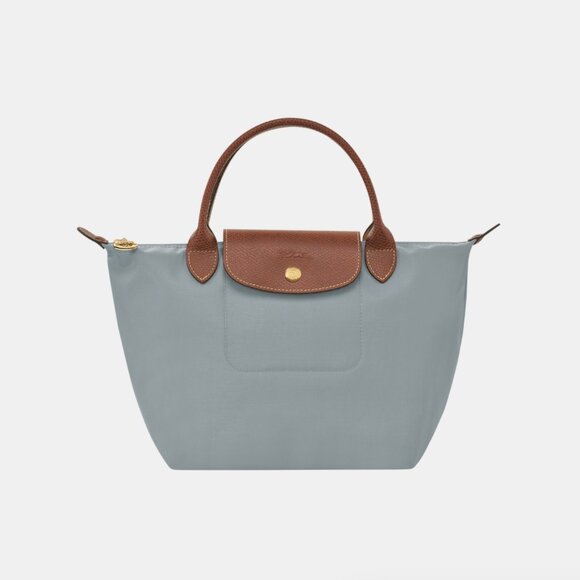 Longchamp Le Pliage Tote Bag in Small Steel Grey - Picture 12 of 13